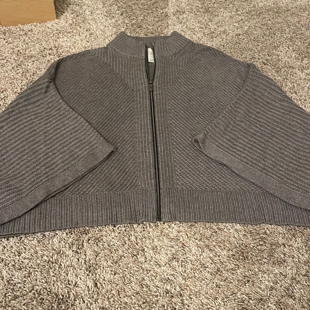 Lululemon zipper Sweater Poncho XS/S Gray
